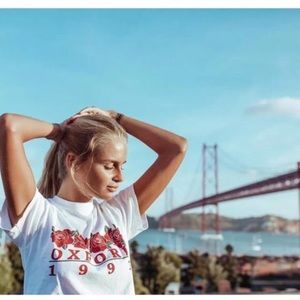 Brandy melville oxford tee